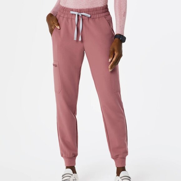 Women's Mauve Uman Relaxed - Jogger Scrub Pants - S / Mauve - Picture 1 of 4